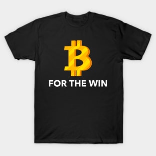 Bitcoin for the win - bitcoin inspired T-Shirt